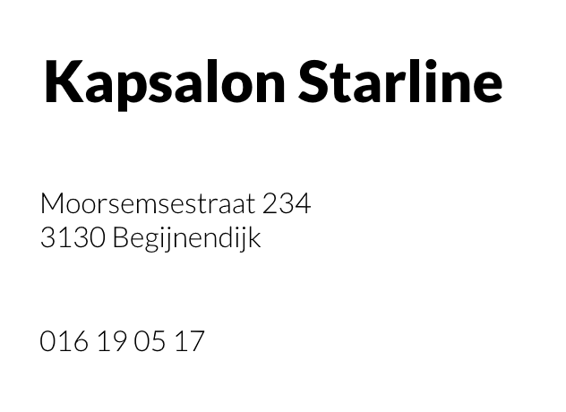 Starline Kapsalon